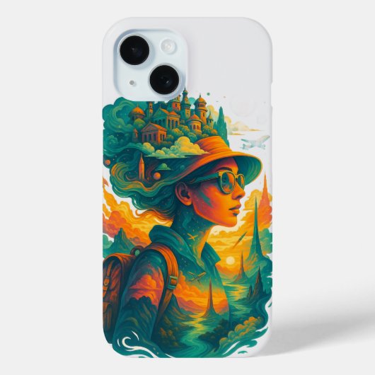 Coques Case-Mate iPhone Wander far. Dream big. Live free. (Verso)