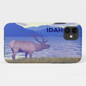 Coques Case-Mate iPhone Wapiti (Elk) Sur Le Lac (Dos (Horizontal))