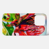 Coques Case-Mate iPhone Waratah fleur australienne native aquarelle (Verso (horizontal))