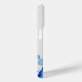 Coques Case-Mate iPhone Warrior in Indigo Flames (Verso / Droite)