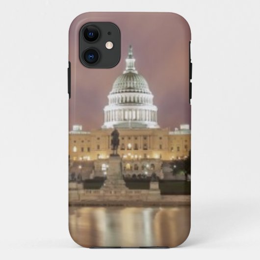 Coques Case-Mate iPhone Washington DC, bâtiment de capitol (Dos)