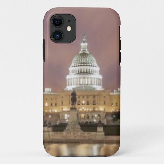 Coques Case-Mate iPhone Washington DC, bâtiment de capitol (Dos)