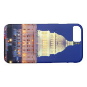 Coques Case-Mate iPhone Washington DC Capitol américain à Dusk (Dos (Horizontal))