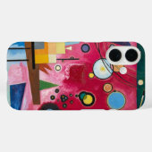 Coques Case-Mate iPhone Wassily Kandinsky Schweres Rot 1924 Art Abstrait (Verso (horizontal))
