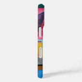 Coques Case-Mate iPhone Wassily Kandinsky Schweres Rot 1924 Art Abstrait (Verso / Droite)