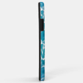 Coques Case-Mate iPhone Water bleu (Dos/Droite)