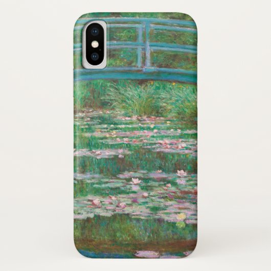 Coques Case-Mate iPhone Water Lilies et pont japonais, Claude Monet (Dos)