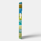 Coques Case-Mate iPhone Watercolor abstract green (Verso / Droite)