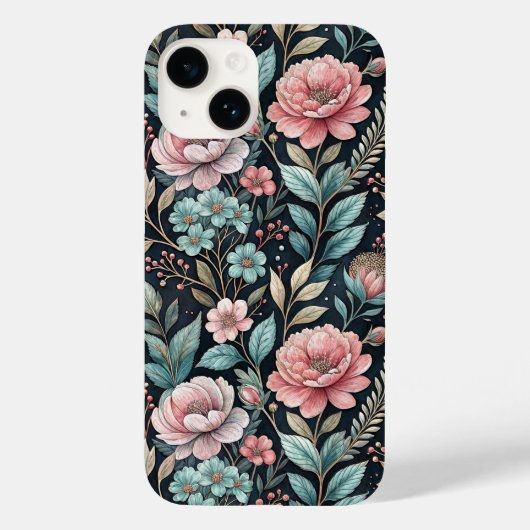 Coques Case-Mate iPhone Watercolor Beautiful Wildflowers (Verso)