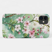 Coques Case-Mate iPhone Watercolor Cherry Blossoms (Dos (Horizontal))