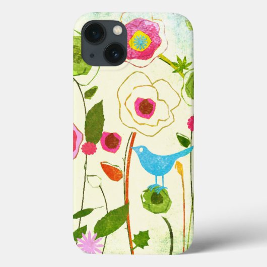 Coques Case-Mate iPhone Watercolor Garden Flowers (Verso)
