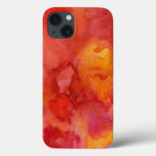 Etui iPhone 13 Watercolor painting background.