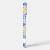 Coques Case-Mate iPhone Watercolor Sea Turtles Monogrammed (Verso / Droite)