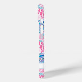 Coques Case-Mate iPhone Watercolor Sea Turtles Monogrammed (Verso / Gauche)