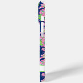 Coques Case-Mate iPhone Watercolor Seahorses Monogrammed  (Verso / Gauche)