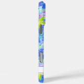 Coques Case-Mate iPhone Watercolor Starfish Monogrammed (Verso / Droite)