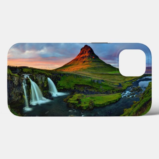 Coques Case-Mate iPhone Waterfalls | Kirkjufell, Iceland (Verso (horizontal))