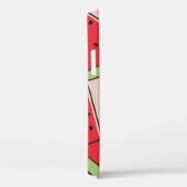 Coques Case-Mate iPhone watermelon slices with pink background seamless pa (Verso / Droite)