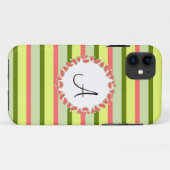 Coques Case-Mate iPhone Watermelon Stripe Classic 'Monogram' iPhone 5 coqu (Dos (Horizontal))