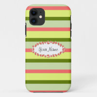 Watermelon Stripe Classic ovale 'Nom'