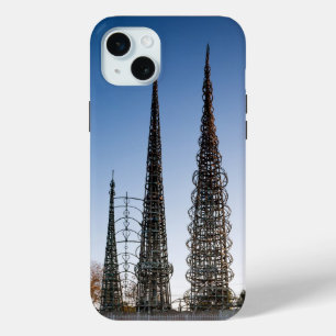 Coque iPhone 15 Mini Watts Towers Los Angeles