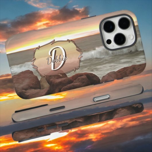 Coques Case-Mate iPhone Waves and Boulders 0893