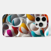 Coques Case-Mate iPhone Waves of Color Geometry (Verso (horizontal))