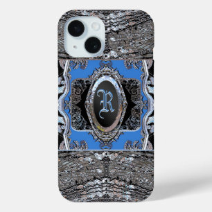 Coque Pour iPhone 15 Waydkleine Viva Monogramme baroque
