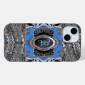 Coques Case-Mate iPhone Waydkleine Viva Monogramme baroque (Verso (horizontal))