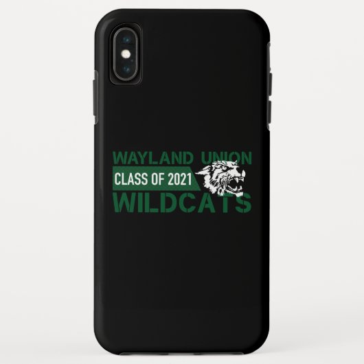 Coques Case-Mate iPhone Wayland Union Wildcats #3 (Dos)