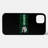 Coques Case-Mate iPhone Wayland Union Wildcats #3 (Verso (horizontal))