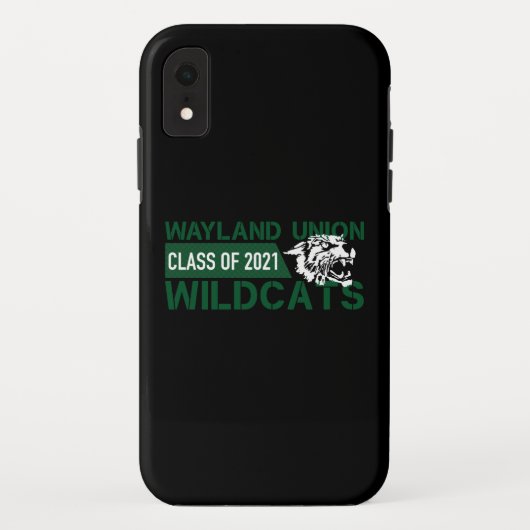 Coques Case-Mate iPhone Wayland Union Wildcats #3 (Dos)