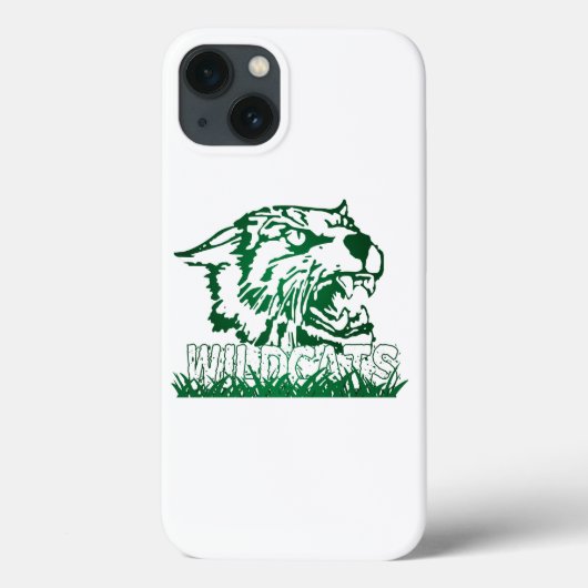 Coques Case-Mate iPhone Wayland Union Wildcats #4 (Verso)