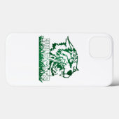 Coques Case-Mate iPhone Wayland Union Wildcats #4 (Verso (horizontal))