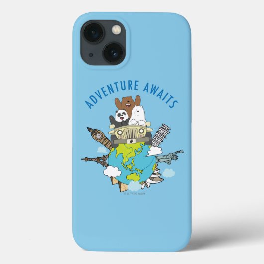 Coques Case-Mate iPhone We Bare Bears - Adventure Await (Verso)