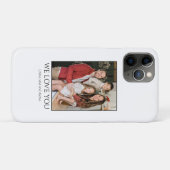 Coques Case-Mate iPhone We Love You Dad Gift Custom Photo (Dos (Horizontal))