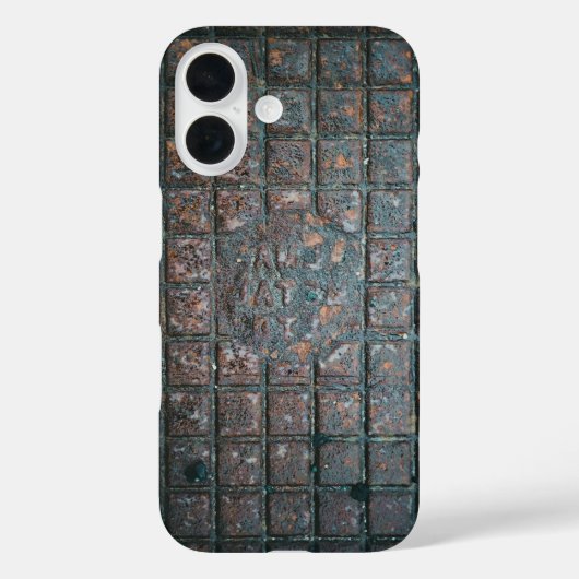 Coques Case-Mate iPhone Weathered Metal Grate (Verso)
