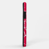 Coques Case-Mate iPhone Web rose (Dos/Droite)