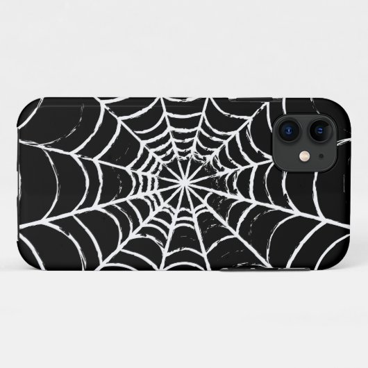 Coques Case-Mate iPhone Web sombre (Dos (Horizontal))