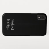 Coques Case-Mate iPhone Weekend Chargement de la typographie Décontractée (Dos (Horizontal))