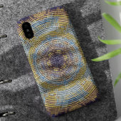 Coques Case-Mate iPhone Weer Mandala bleu et jaune
