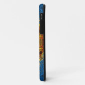 Coques Case-Mate iPhone Weer Mandala bleu jaune et rouge (Dos/Gauche)