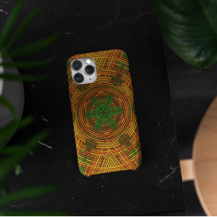 Case-Mate iPhone Case Weer Mandala jaune orange et vert