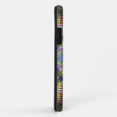 Coques Case-Mate iPhone Weer Mandala jaune rose et vert (Dos/Droite)
