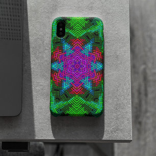 Case-Mate iPhone Case Weer Mandala rose bleu et vert