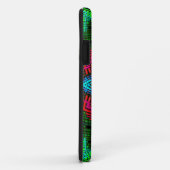 Coques Case-Mate iPhone Weer Mandala rose bleu et vert (Dos/Droite)
