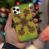 Coques Case-Mate iPhone Weer Mandala rouge jaune et vert