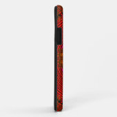 Coques Case-Mate iPhone Weer Mandala rouge rose et jaune (Dos/Droite)