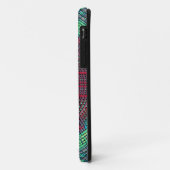 Coques Case-Mate iPhone Weer Mandala Vert Bleu et Rouge (Dos/Gauche)