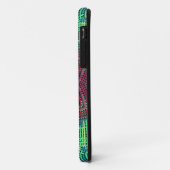 Coques Case-Mate iPhone Weer Mandala Vert Bleu et Rouge (Dos/Gauche)